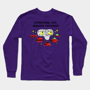 international ufo´s oberservers partnership Long Sleeve T-Shirt